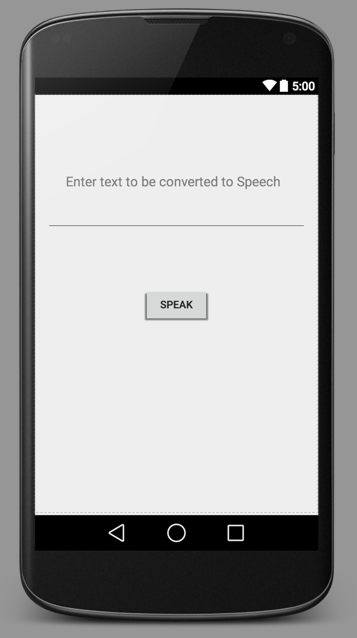 Android Text to Speech